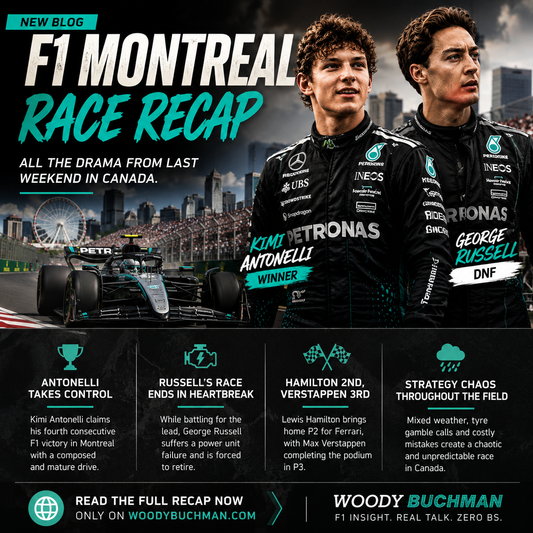 F1 Montreal Recap: Antonelli Takes Control as Russell’s Race Ends in Heartbreak