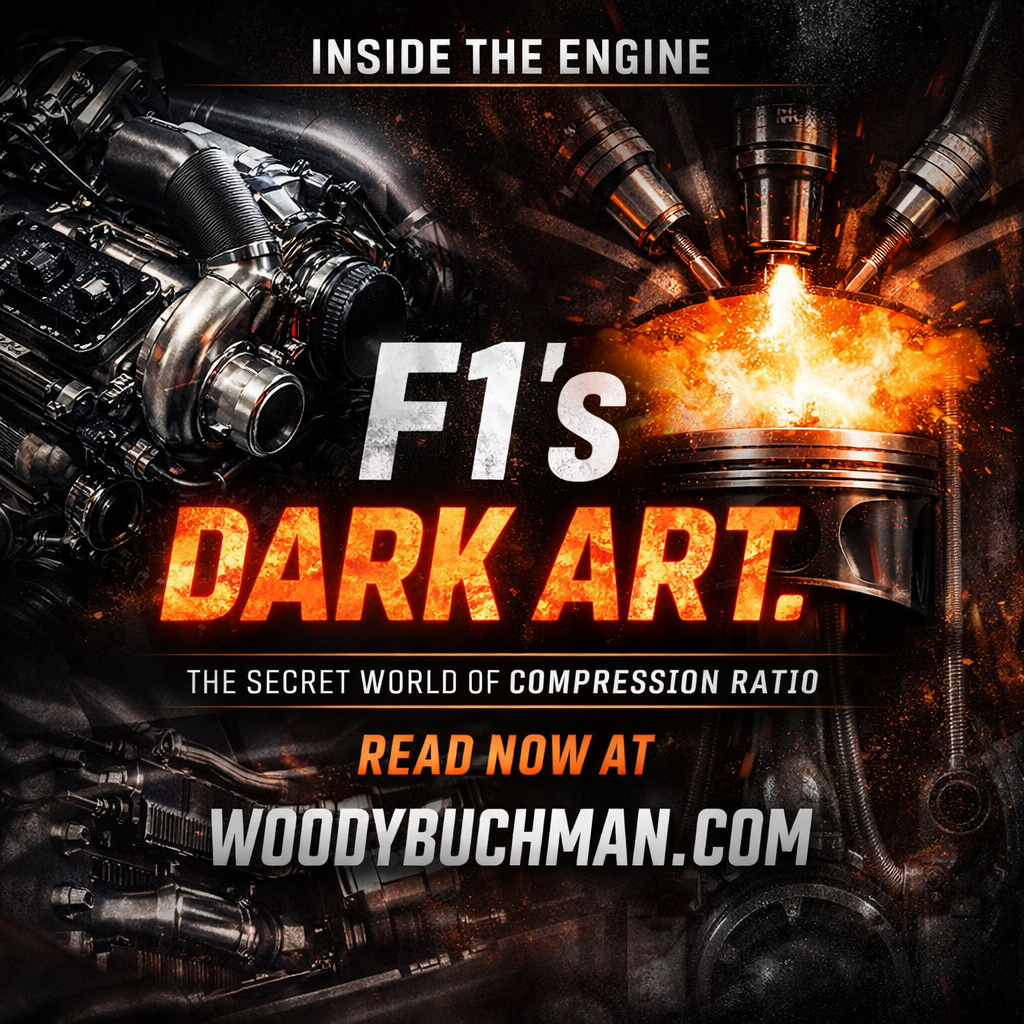 Inside the Engine: Why Compression Ratio Is F1’s Dark Art | Woody Buchman. A deep dive into Formula 1 engine technology—why compression ratio is the hidden weapon behind Mercedes power, and what rival teams aren’t saying.