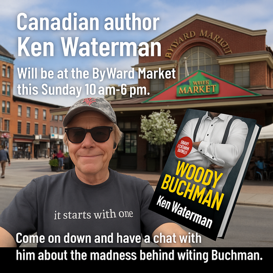 Meet Ken Waterman at ByWard Market This Sunday!