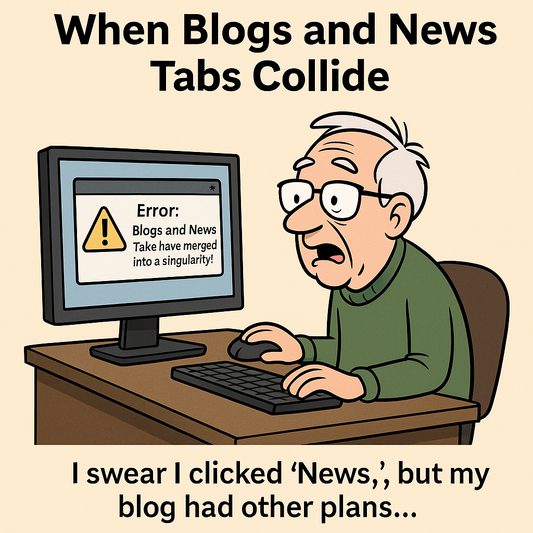 When Blogs and News Tabs Collide