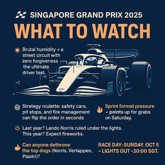 Lights, Heat, Action: Previewing the 2025 Singapore Grand Prix