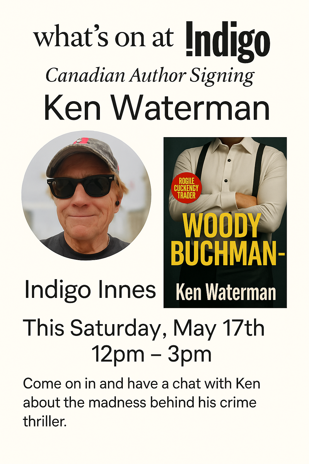Catch Me at Indigo Innes This Saturday!